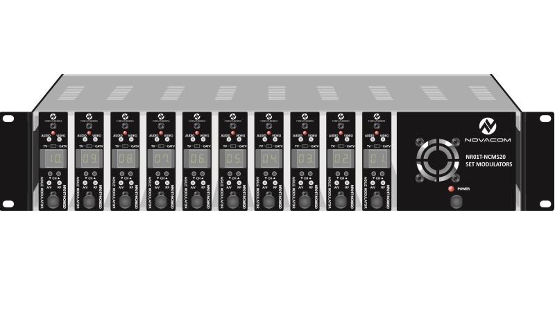 NOVACOM | NR01T-NCM520 Analog Modülatör
