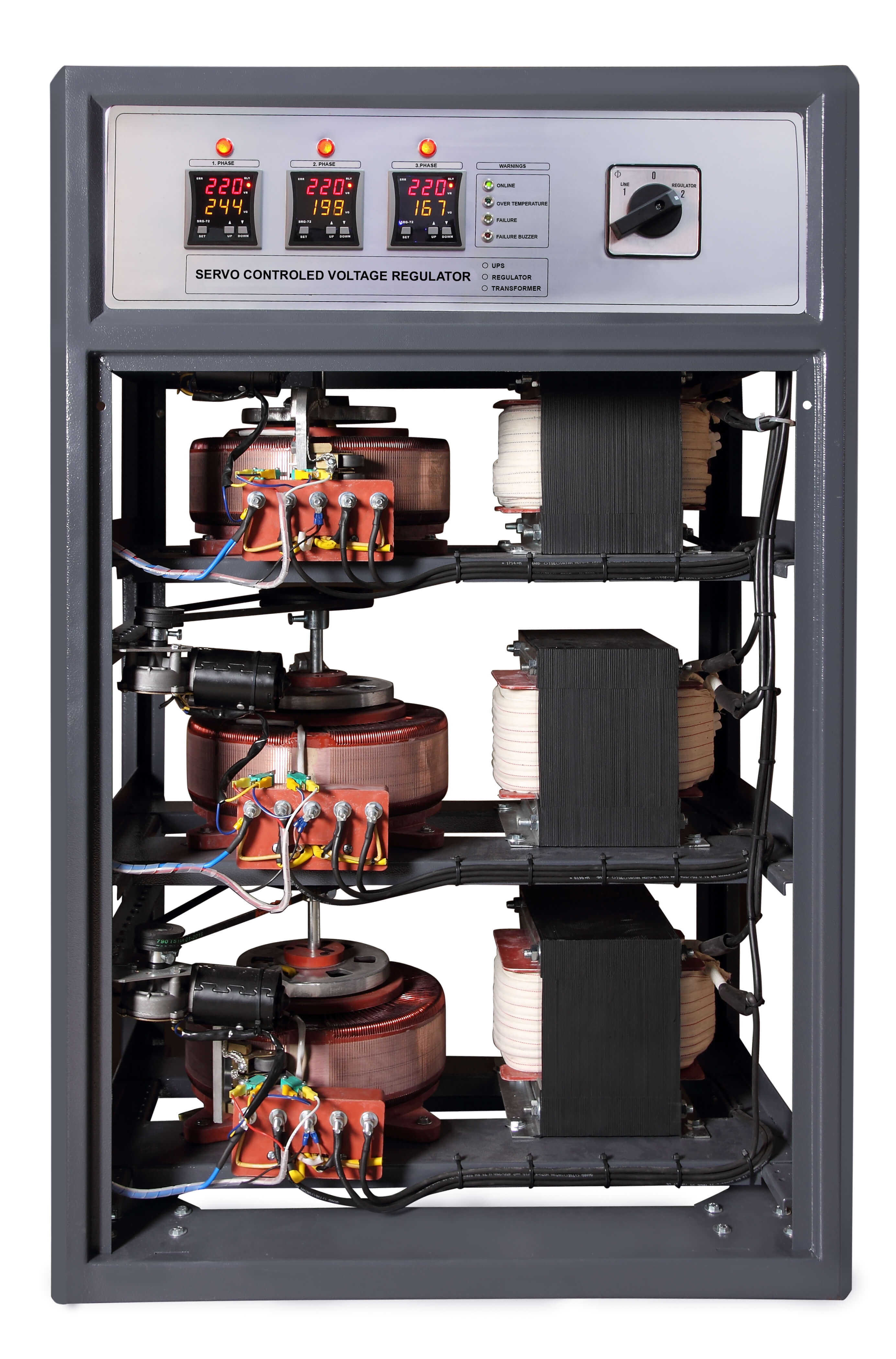 TRİFAZE TVR 300 SERİSİ (10,5-150kVA)